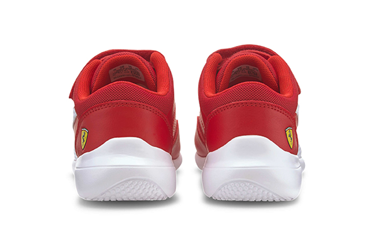 Shop (PS) Puma Scuderia Ferrari '' Baskets Running Rouge/Blanc 339977-01