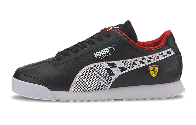 Buy (JR) 彪马法拉利罗马低帮跑鞋 黑/白 339973-01