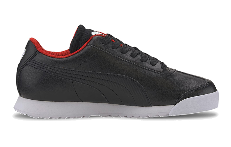 (Youth) Puma Scuderia Ferrari Roma Low Running Shoes Black/White 圖 2