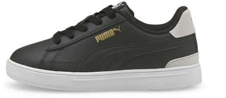 (Preschool) Puma Serve Pro Ps Sneakers Black/Gold 381998-02 (Preschool) Puma Serve Pro Ps Sneakers Black/Gold 381998-02