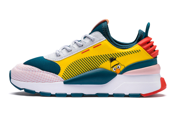(Preschool) Puma Sesame Str 50 RS-0 Jr Running ShoesKids WhiteYellowRed 'White Yellow Red' 369042-02