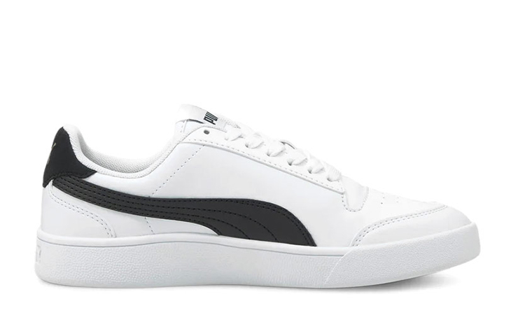 Order (PS) Puma Shuffle Zapatillas Casual de Tablero Blanco/Negro 375688-02