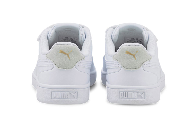 Shop (PS) プーマ Shuffle V PS ローカットスニーカー (白) 375689-01