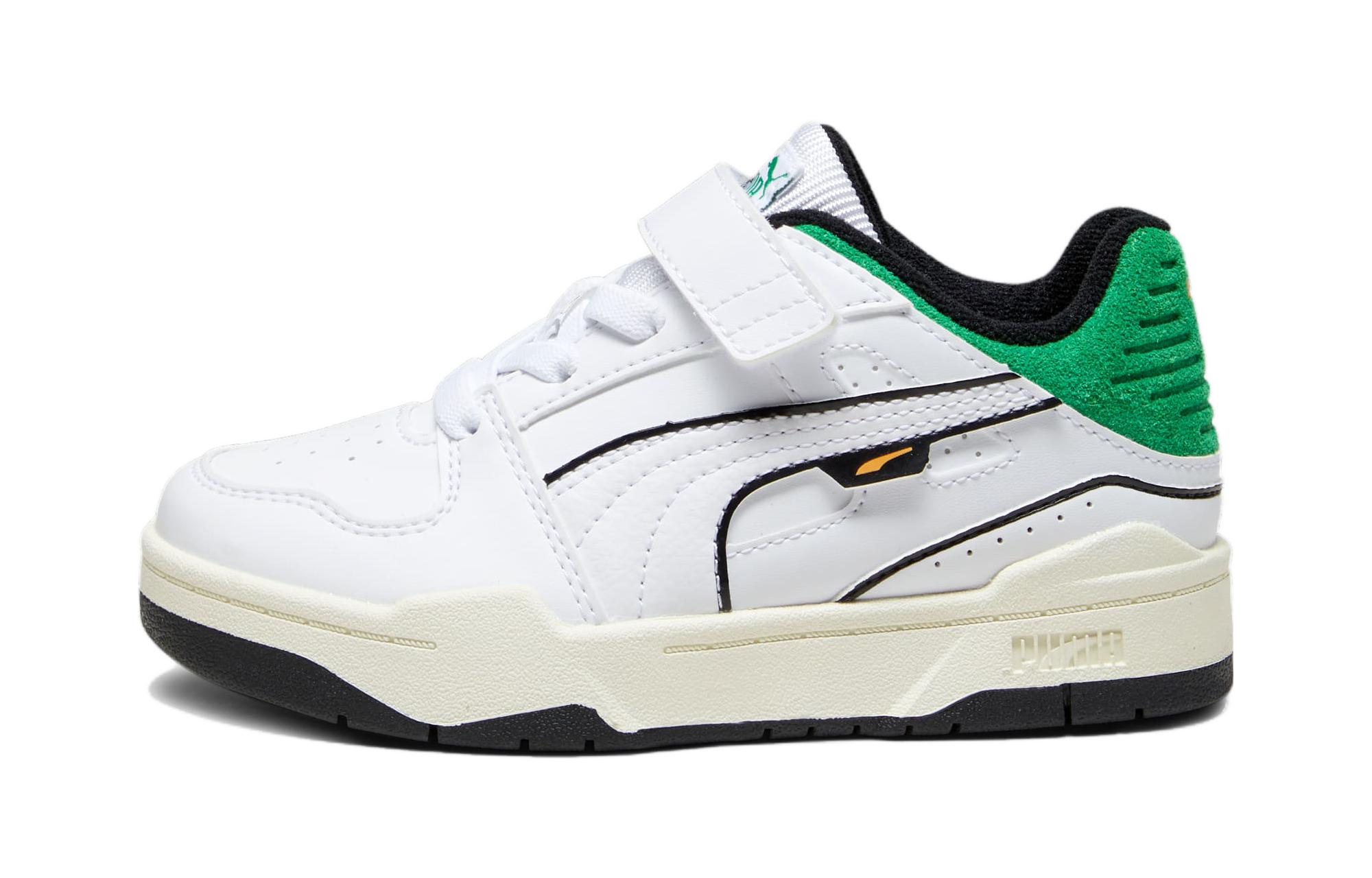 (Preschool) Puma Slipstream Bball 'White Green' 394335-01