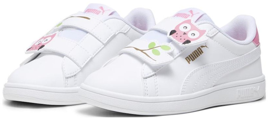 (Preschool) Puma Smash 3.0 'White Strawberry Burst' 394434-01 Order (Preschool) Puma Smash 3.0 'White Strawberry Burst' 394434-01