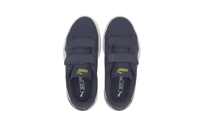 Lookbook (PS) Sepatu Santai Puma Smash V2 Buck V Ps Biru/Putih 365183-22