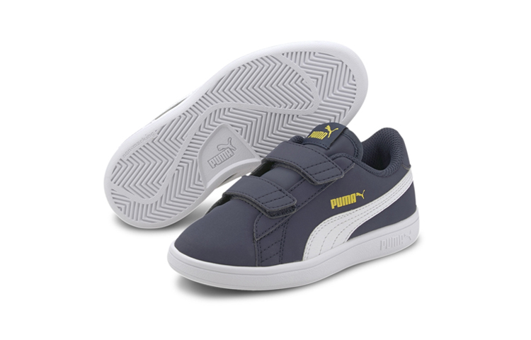 Shop (PS) Sepatu Santai Puma Smash V2 Buck V Ps Biru/Putih 365183-22