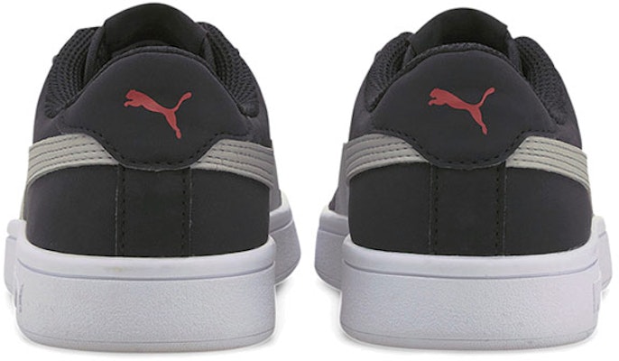 (PS) プーマ スマッシュv2 バック Jr 黒白カーキ 365182-19 Shop (PS) プーマ スマッシュv2 バック Jr 黒白カーキ 365182-19