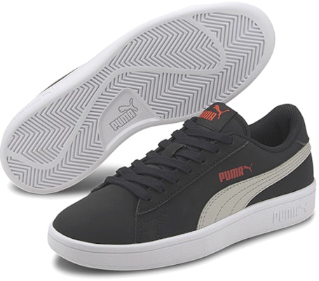 (PS) プーマ スマッシュv2 バック Jr 黒白カーキ 365182-19 Purchase (PS) プーマ スマッシュv2 バック Jr 黒白カーキ 365182-19