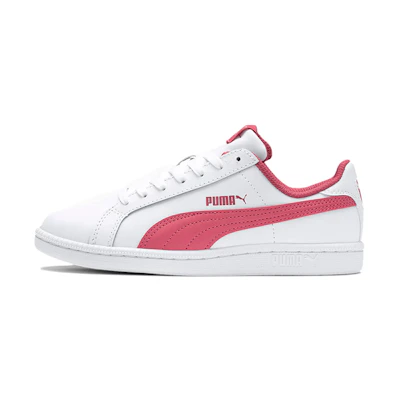 (PS) Puma Smash White/Pink Jr.