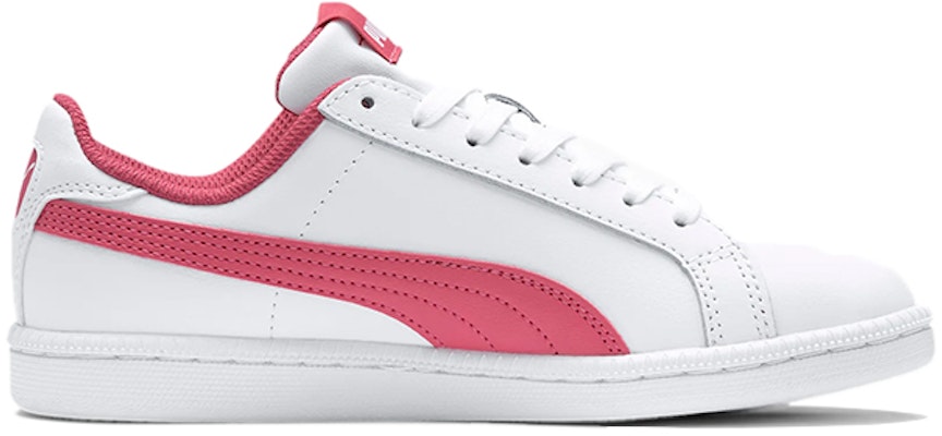 (Preschool) Puma Smash White/Pink Jr. 360162-14 Order (Preschool) Puma Smash White/Pink Jr. 360162-14