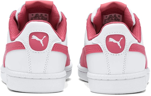 (Preschool) Puma Smash White/Pink Jr. 360162-14 Shop (Preschool) Puma Smash White/Pink Jr. 360162-14