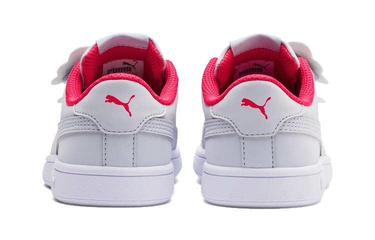 Shop 中童 PUMA Smash 蝴蝶 休閒 低筒 兒童板鞋 灰