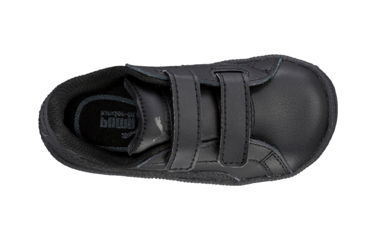 (PS) Puma Smash Leather Casual Sneakers 'Black' 圖 4