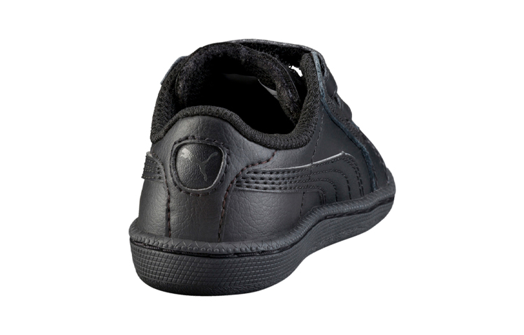 (PS) Puma Smash Leather Casual Sneakers 'Black' 圖 5