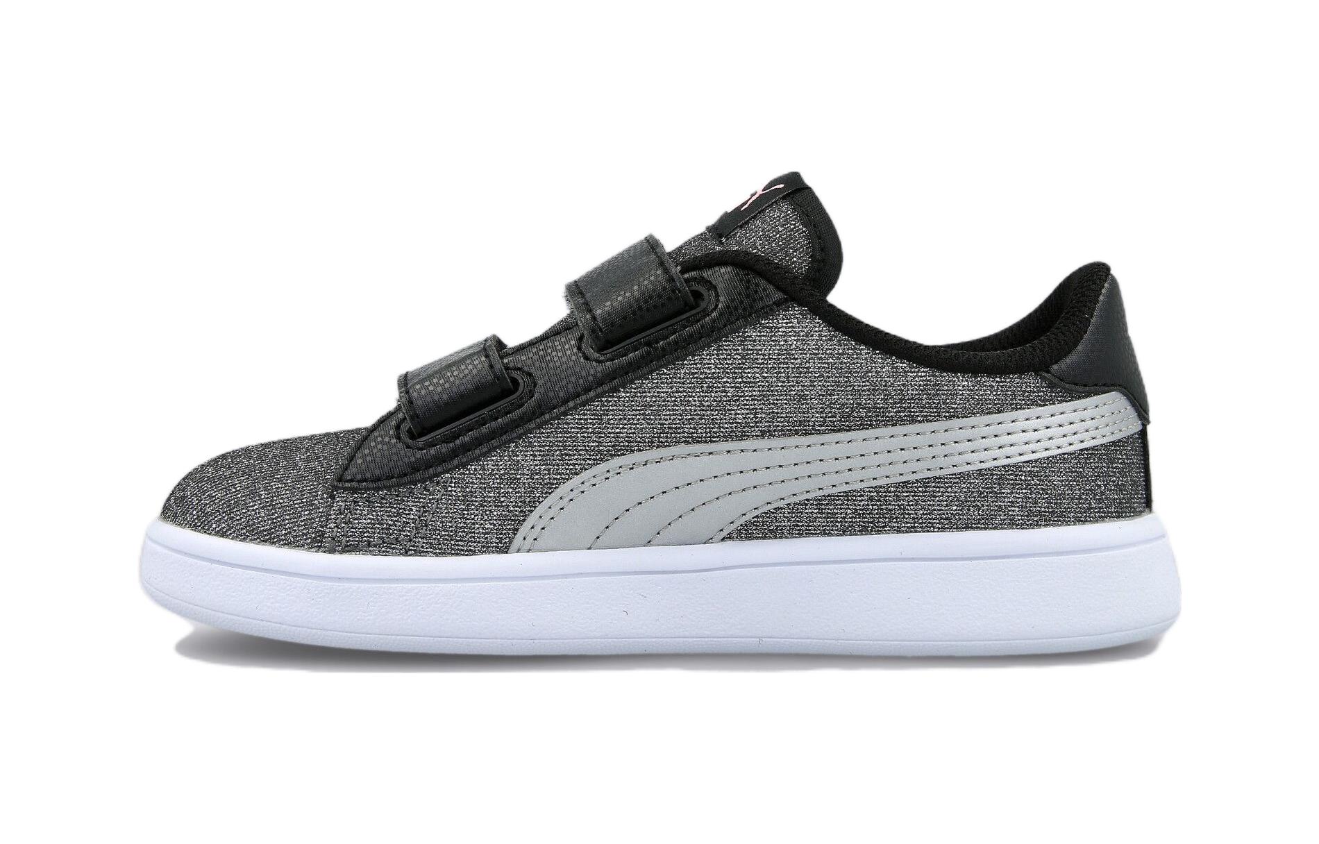 Buy (PS) Puma Smash v2 'Negro Gris' 367378-26