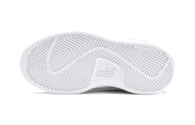 Purchase 中童 PUMA Smash v2 低筒 兒童板鞋 黑白