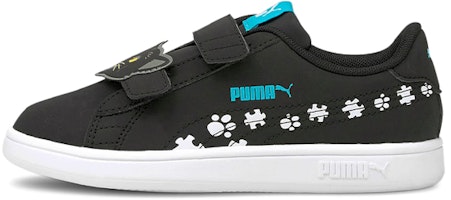 中童 PUMA Smash V2 低筒 兒童板鞋 黑白色 Buy 中童 PUMA Smash V2 低筒 兒童板鞋 黑白色