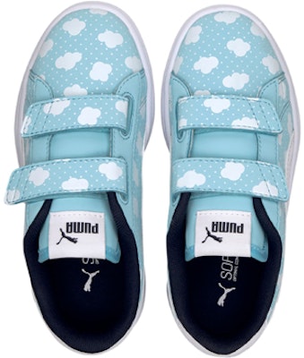 (PS) Puma Smash V2 Kasut Kasual Biru/Putih 371193-02 Lookbook (PS) Puma Smash V2 Kasut Kasual Biru/Putih 371193-02