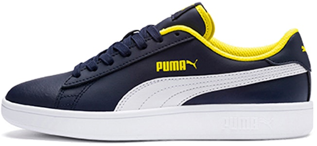 (PS) Puma Smash V2 Jr Biru//Kuning 'Putih' 365170-09 Buy (PS) Puma Smash V2 Jr Biru//Kuning 'Putih' 365170-09