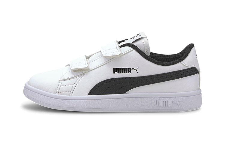 Buy 中童 PUMA Smash V2 洗衣服款 休閒 低筒 童鞋 白黑