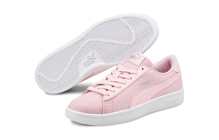 (PS) Puma Smash V2 'Glitz Glam Silver Pink' 圖 3