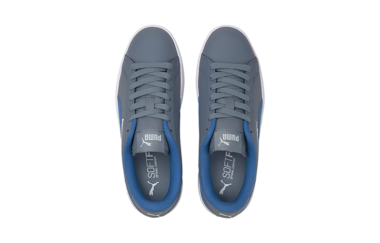 Lookbook (PS) プーマ スマッシュV2 Jr グレー/青/ピンク 365170-26