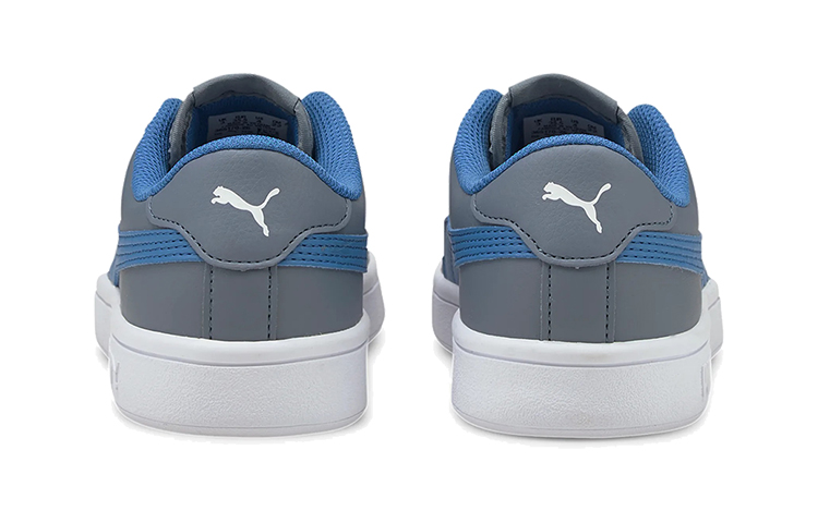 Shop (PS) プーマ スマッシュV2 Jr グレー/青/ピンク 365170-26