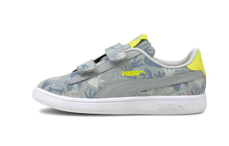 Buy (JR) Puma Smash V2 'Abu Abu Putih Hijau' 368792-02
