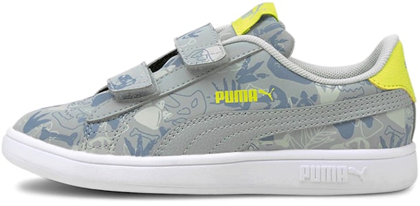 (JR) Puma Smash V2 'Kelabu Putih Hijau' 368792-02 Buy (JR) Puma Smash V2 'Kelabu Putih Hijau' 368792-02