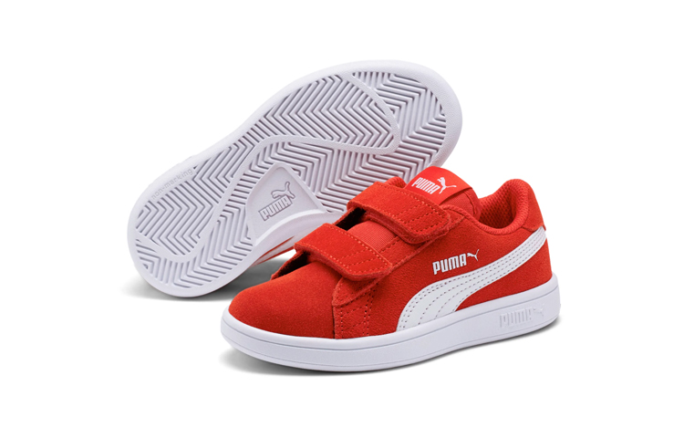 Lookbook (PS) Puma Smash v2 'Rojo Niños' 365177-03