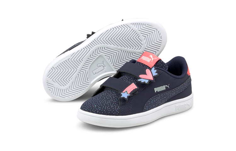 Lookbook (PS) Puma Smash v2 Zapatillas Unicornio Azul Marino 368790-02
