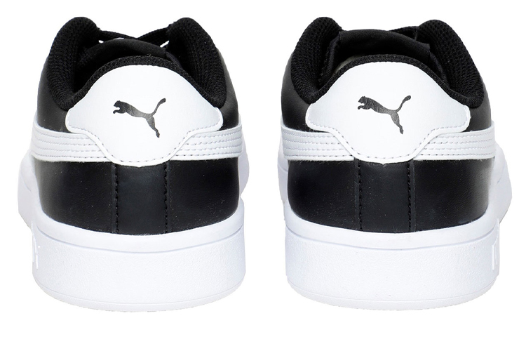 (PS) Puma Smash V2 K Shoes White/Black 圖 4