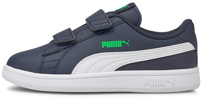 (PS) Puma Smash v2 'Putih Biru Hijau Warna Blok' 365173-27 Buy (PS) Puma Smash v2 'Putih Biru Hijau Warna Blok' 365173-27