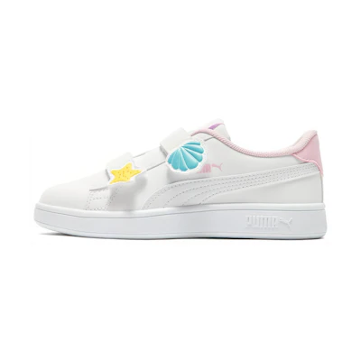 (PS) Puma Smash V2 'White Pink'
