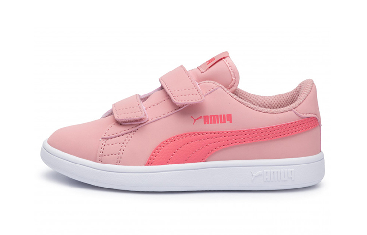 Buy (PS) Puma Smash V2 Buck 'Bridal Rose' Kasut Wanita Warna Merah Jambu. 365183-12