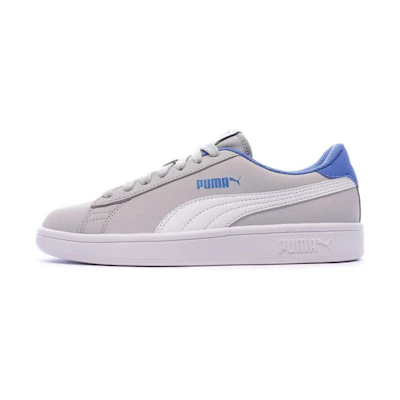 (PS) Puma Smash v2 Buck Jr Leisure Board Shoes K Grey/Blue