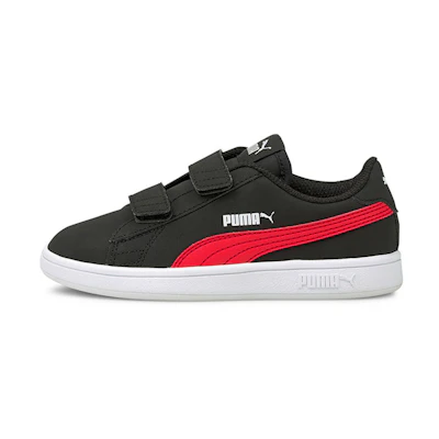 (PS) Puma Smash V2 Buck V Ps Leisure Shoes Black/Red