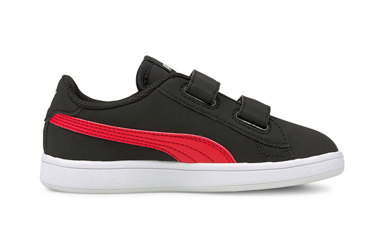 (PS) Puma Smash V2 Buck V Ps Leisure Shoes Black/Red 圖 2