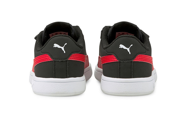(PS) Puma Smash V2 Buck V Ps Leisure Shoes Black/Red 圖 4