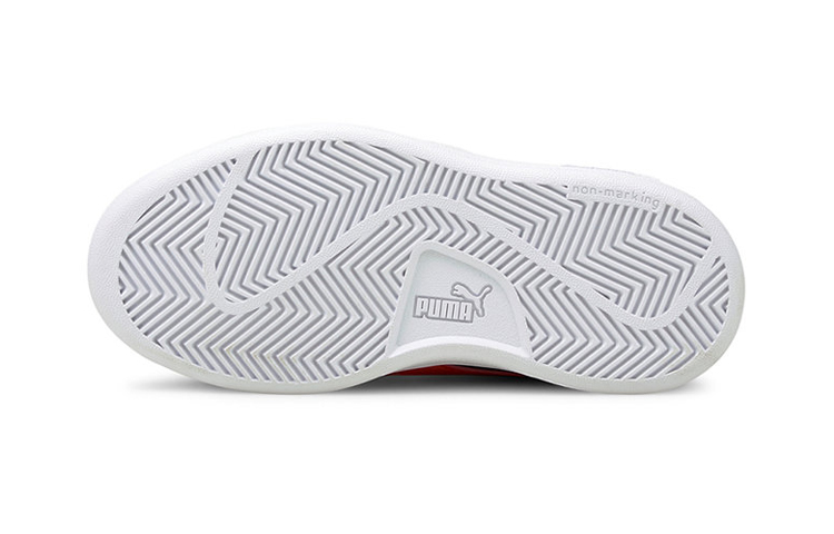 (PS) Puma Smash V2 Buck V Ps Leisure Shoes Black/Red 圖 5