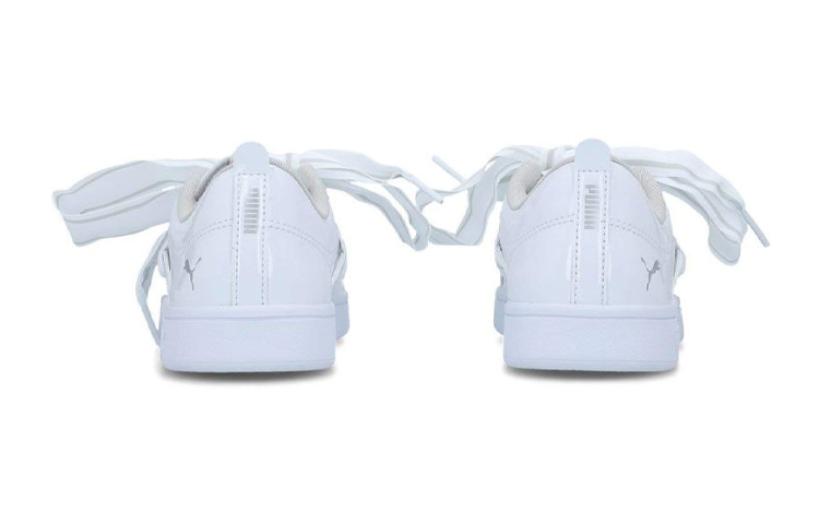 (PS) Puma Smash V2 Buckle Patent Leisure Sneakers K White 圖 4