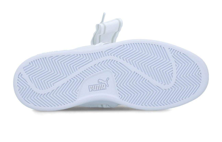 (PS) Puma Smash V2 Buckle Patent Leisure Sneakers K White 圖 5