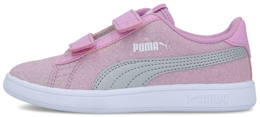 (PS) Puma Smash V2 Glitz Glam 'Pink Magic Tape' Kanak-Kanak Perempuan 367378-02 Buy (PS) Puma Smash V2 Glitz Glam 'Pink Magic Tape' Kanak-Kanak Perempuan 367378-02
