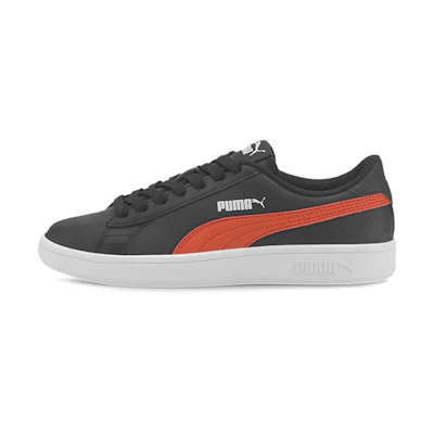 (PS) Puma Smash V2 K Shoes Green/Orange/White