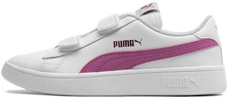 中童 PUMA Smash V2 L V 低幫 兒童板鞋 白 Buy 中童 PUMA Smash V2 L V 低幫 兒童板鞋 白