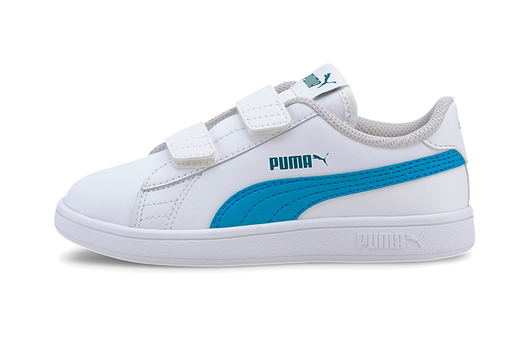 Buy (PS) 彪马Smash v2 皮革“白色德累斯蓝” 365173-21