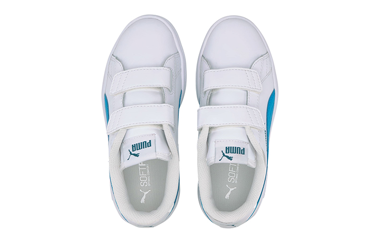 Lookbook (PS) 彪马Smash v2 皮革“白色德累斯蓝” 365173-21