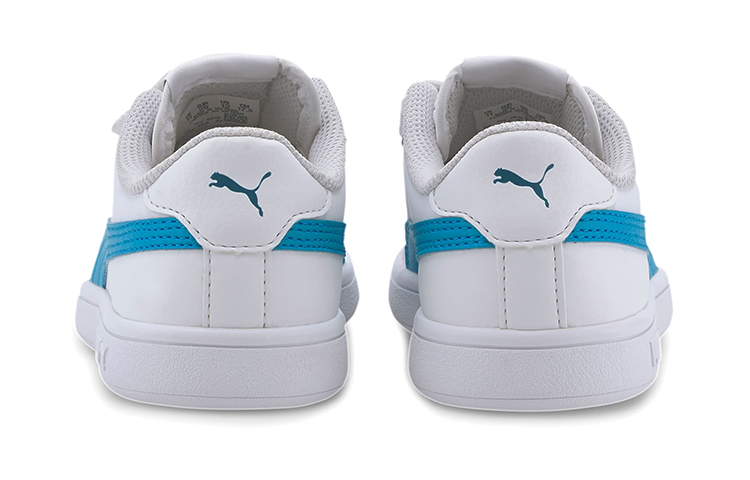 Shop (PS) 彪马Smash v2 皮革“白色德累斯蓝” 365173-21