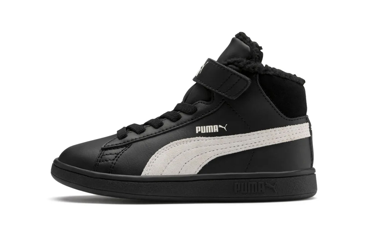 Buy (PS) 彪马 Smash V2 中帮'黑色' 366896-05